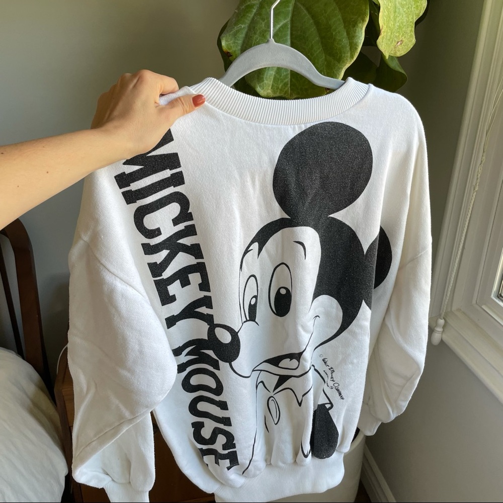 VINTAGE Mickey Sweatshirt flea market find size M